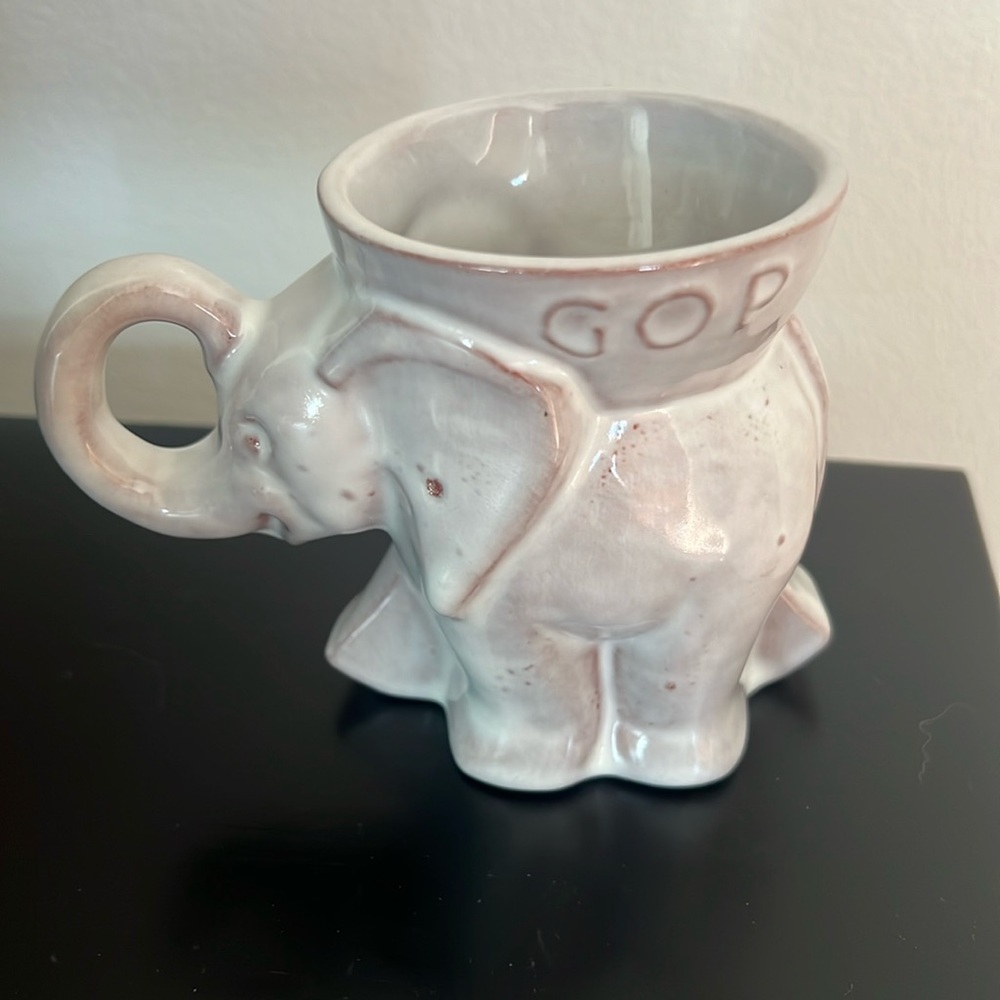 Frankoma GOP Elephant mug